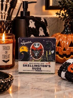 Dr. Squatch Skellington’s Suds Limited Edition Bar Soap 5 oz
